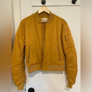 TNA Orange Bomber Jacket in Medium